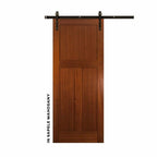 Shaker Style Low T Panel Sliding Door - Sliding Barn Door Hardware by RealCraft