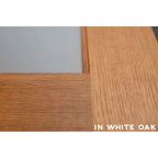 Single Panel Sliding Glass Barn Door - Sliding Barn Door Hardware by RealCraft