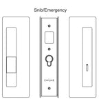 CL400 Magnetic Sliding Barn Door Lock & Pocket Door Privacy Lock