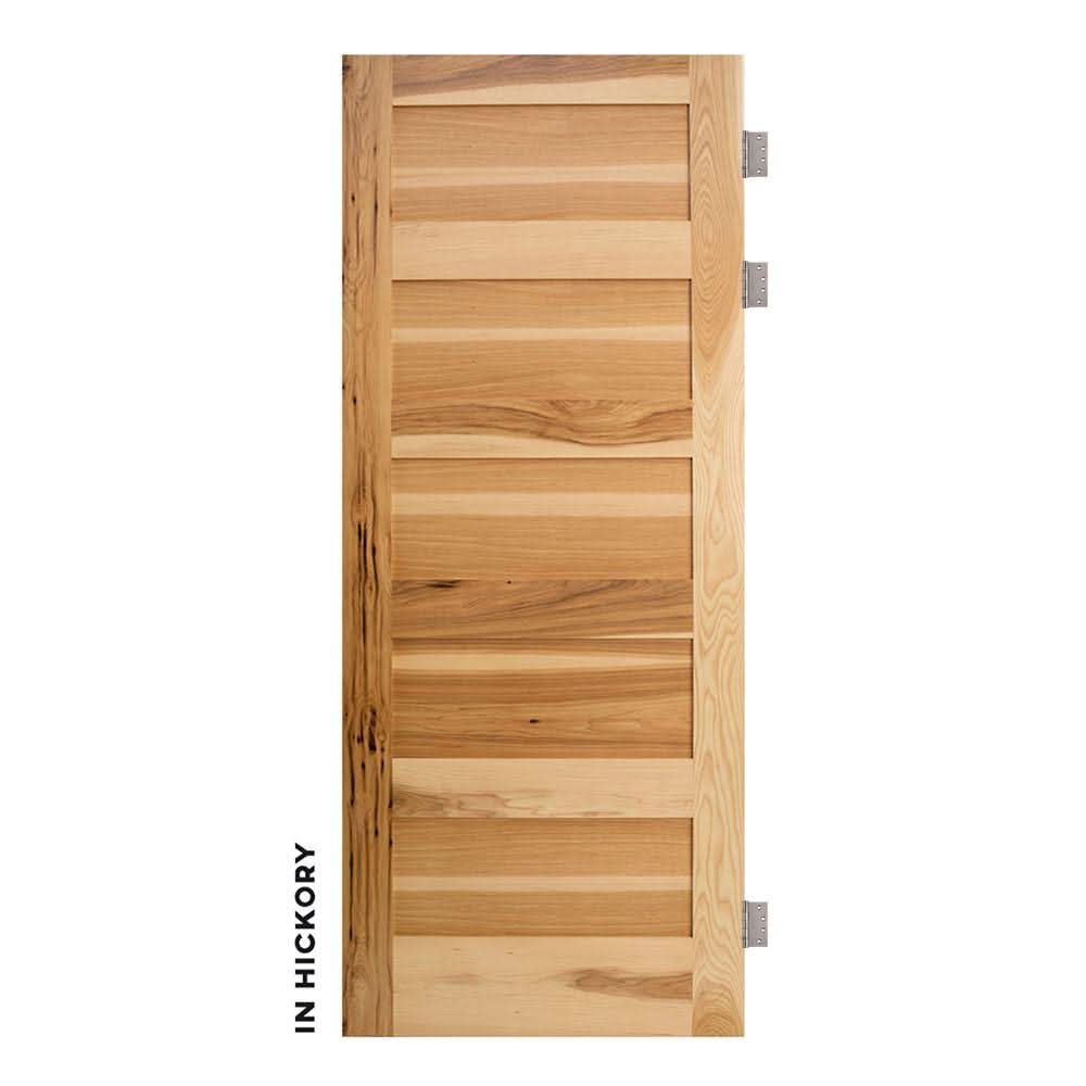 Five Panel Horizontal Swinging Barn Door - by RealCraft