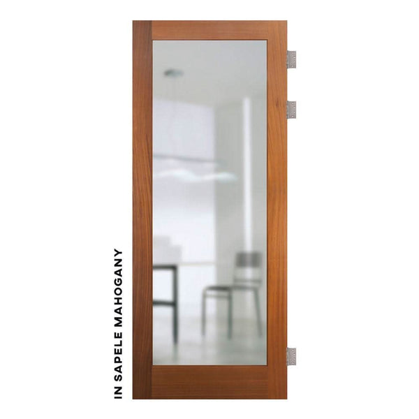 Classic Swinging Door with Mirror | Mirror Swing Door