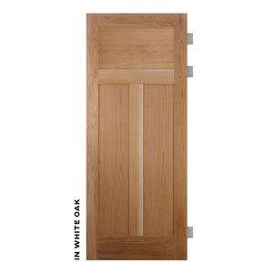 Shaker Style High-T Panel Swinging Door - Sliding Barn Door Hardware by RealCraft