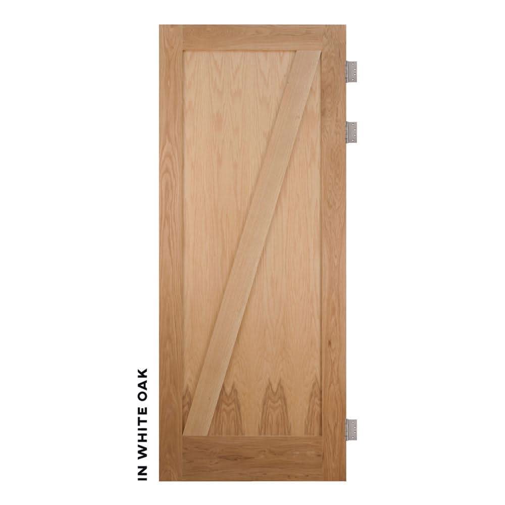 Craftsman Z Panel Swinging Barn Door - Sliding Barn Door Hardware by RealCraft