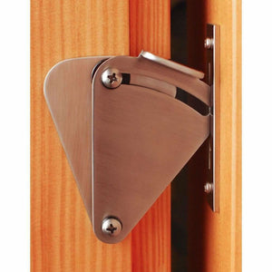 The Teardrop Lock - Privacy Sliding Door Latch Lock - Sliding Barn Door Hardware by RealCraft