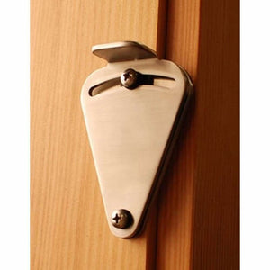 The Teardrop Lock - Privacy Sliding Door Latch Lock - Sliding Barn Door Hardware by RealCraft