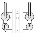 CL100 ADA Lever Sliding Door Handle With Lock