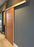 Wall Mount Sliding Door Track Kit - Sliding Barn Door Hardware by RealCraft